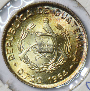 Guatemala 1964 5 Centavos Quetzal animal 490212 combine shipping