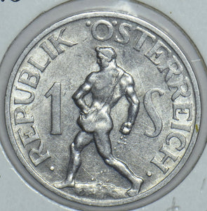 Austria 1946 Schilling Eagle animal 191590 combine shipping