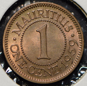 Mauritius 1959 Cent  150128 combine shipping