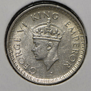 British India 1945 1/4 Rupee  150105 combine shipping