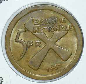 Katanga 1961 Bananas 5 Francs 191548 combine shipping