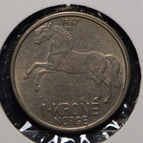 Norway 1967 Krone Horse animal  900794 combine shipping