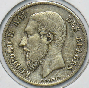 Belgium 1867 50 Centimes 195046 combine shipping