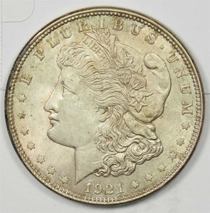 1921-P Morgan Dollar Silver BU U0362