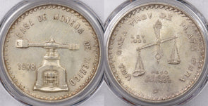 Mexico 1978 Mo Onza PCGS MS 63 Type 1 PC1441 combine shipping