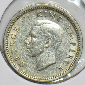 New Zealand 1945 3 Pence 903969 combine shipping