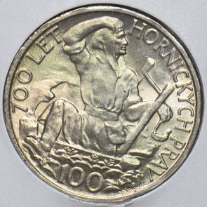 Czechoslovakia 1949 KM 29 100 Korun Lion animal 295084 combine shipping