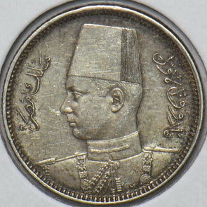 Egypt 1937 AH 1356 2 Piastres 296630 combine shipping