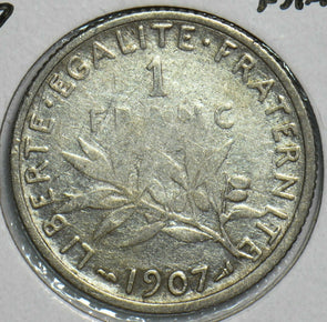 France 1907 Franc 152928 combine shipping