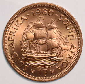 South Africa 1960 Penny 299356 combine shipping