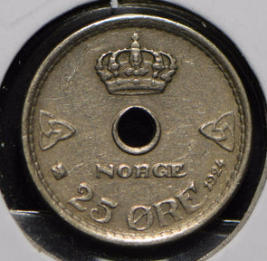 Norway 1924 25 Ore  900298 combine shipping