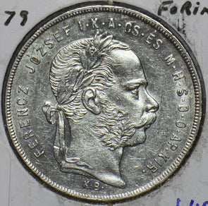 Hungary 1879 Forint 490887 combine shipping