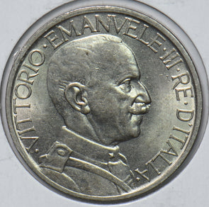 Italy 1923 2 Lire 490812 combine shipping