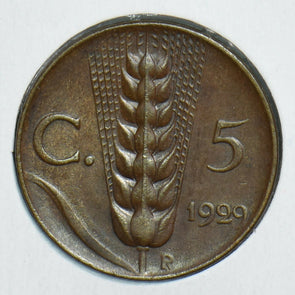 Italy 1929 5 Centesimi 198050 combine shipping