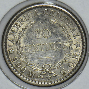 Costa Rica 1905 10 Centimos 290735 combine shipping
