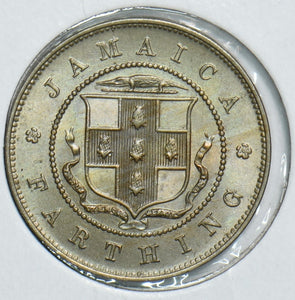 Jamaica 1934 Farthing BU 491514 combine shipping