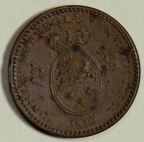 Denmark 1812 3 Skilling AU  D0078 combine shipping