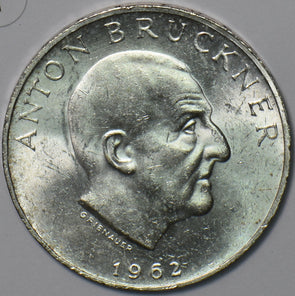 Austria 1962 25 Schilling Anton Bruckner 240231 combine shipping
