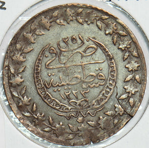Turkey 1832 AH1223 Piastre 152828 combine shipping