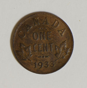 Canada 1933 Cent UNC lustrous CA0290 combine shipping