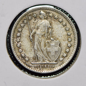 Switzerland 1937 1/2 Franc  900838 combine shipping