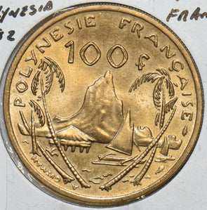 French Polynesia 1982 100 Francs 196960 combine shipping
