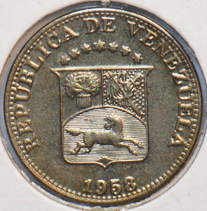 Venezuela 1958 5 Centimos Horse animal 902704 combine shipping