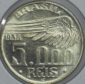 Brazil 1938 5000 Reis 490078 combine shipping