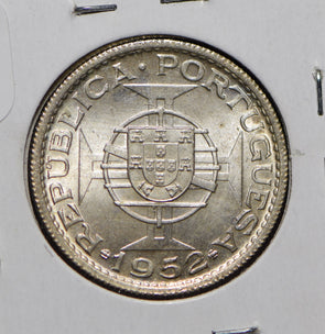 Angola 1952 Portugal 10 Escudos Elephant animal Horse  292217 combine shipping