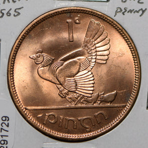 Ireland 1965 Penny Hen with chicks animal  291729 combine shipping