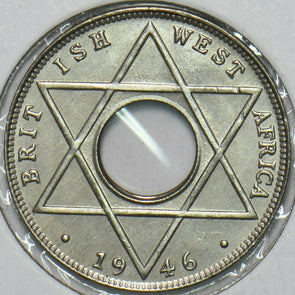 British West Africa 1946 1/10 Penny 152602 combine shipping