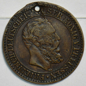 Germany 1888 Medallion prussia 298310 combine shipping