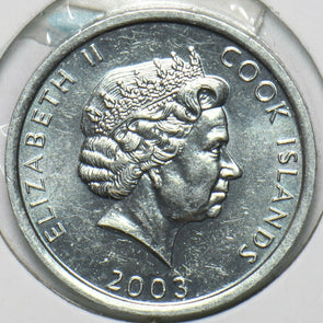 Cook Islands 2003 Cent Dog animal 196770 combine shipping
