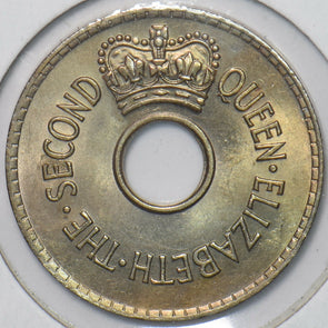 Fiji 1959 Penny 295799 combine shipping