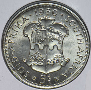 South Africa 1960 5 Shillings Bull animal 292443 combine shipping