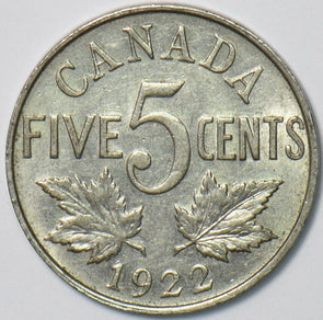 Canada 1922 5 Cents 150983 combine shipping