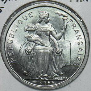 French Polynesia 1965 2 Francs 297817 combine shipping