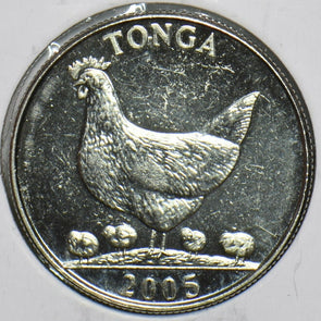 Tonga 2005 5 Seniti Hen animal Chick 903979 combine shipping