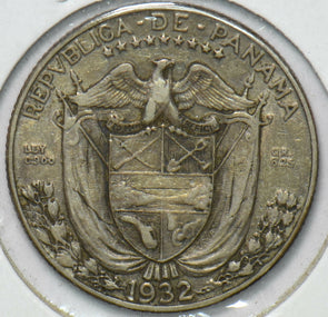 Panama 1932 1/4 Balboa 292608 combine shipping