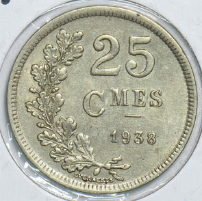 Luxembourg 1935 25 Centimes 198793 combine shipping