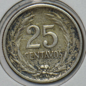 El Salvador 1953 25 Centavos 195522 combine shipping