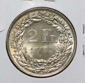 Swiss Cantons 1963 2 Francs  292255 combine shipping
