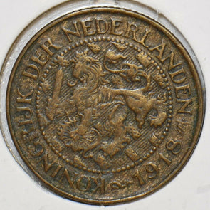 Netherlands 1918 Cent 903931 combine shipping
