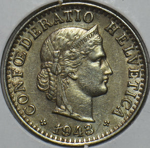 Switzerland 1943 20 Rappen 152291 combine shipping
