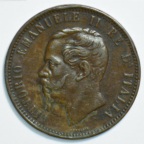 Italy 1867 N 10 Centesimi 0 298624 combine shipping