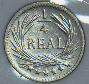 Guatemala 1896 1/4 Real 190789 combine shipping