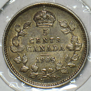 Canada 1905 5 Cents 195486 combine shipping