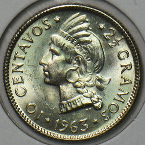 Dominican Republic 1963 10 Centavos 297087 combine shipping