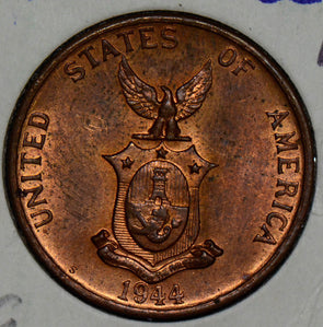 Philippines 1944 Centavo UNC  190039 combine shipping