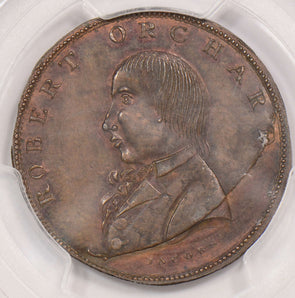 PC0093 Great Britain 1795  1/2 Penny PCGS AU 55 halfpenny dublin dh-313 combine